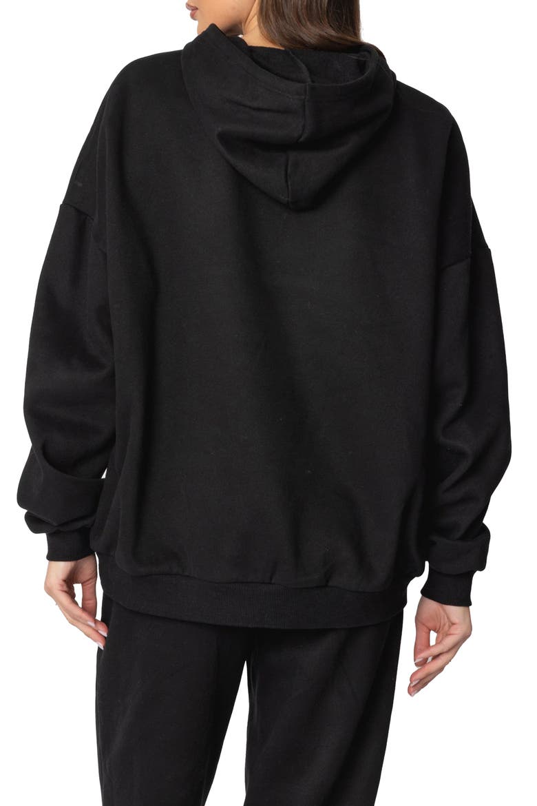 Billiard Logo Oversize Hoodie, Alternate, color, BLACK