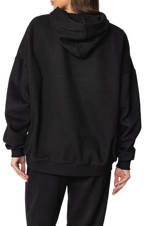Edikted Billiard Oversized Hoodie In Black