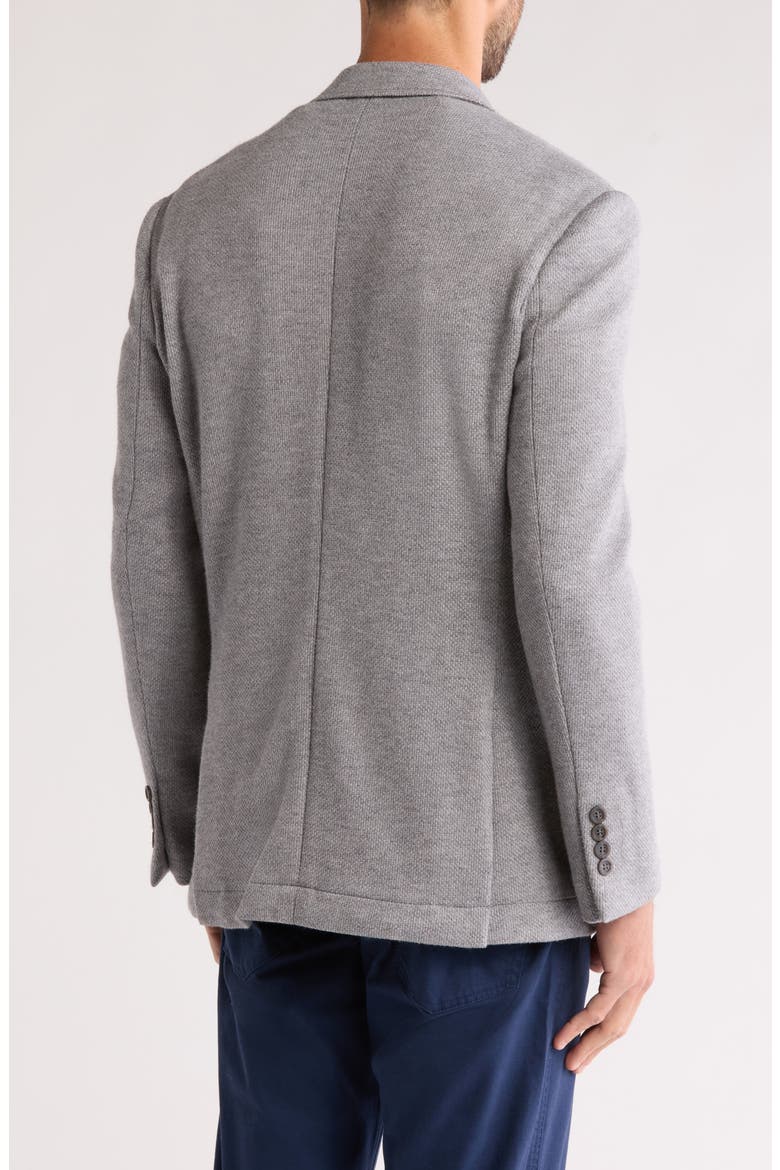 Knit Sport Coat, Alternate, color, GREY