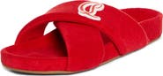 Christian Louboutin Bizzu Logo Patch Slide Sandal