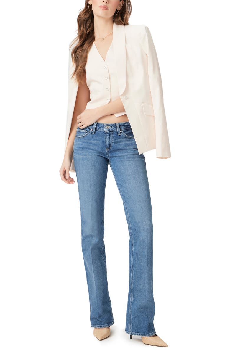 PAIGE Ciarra One-Button Blazer, Alternate, color, Cream