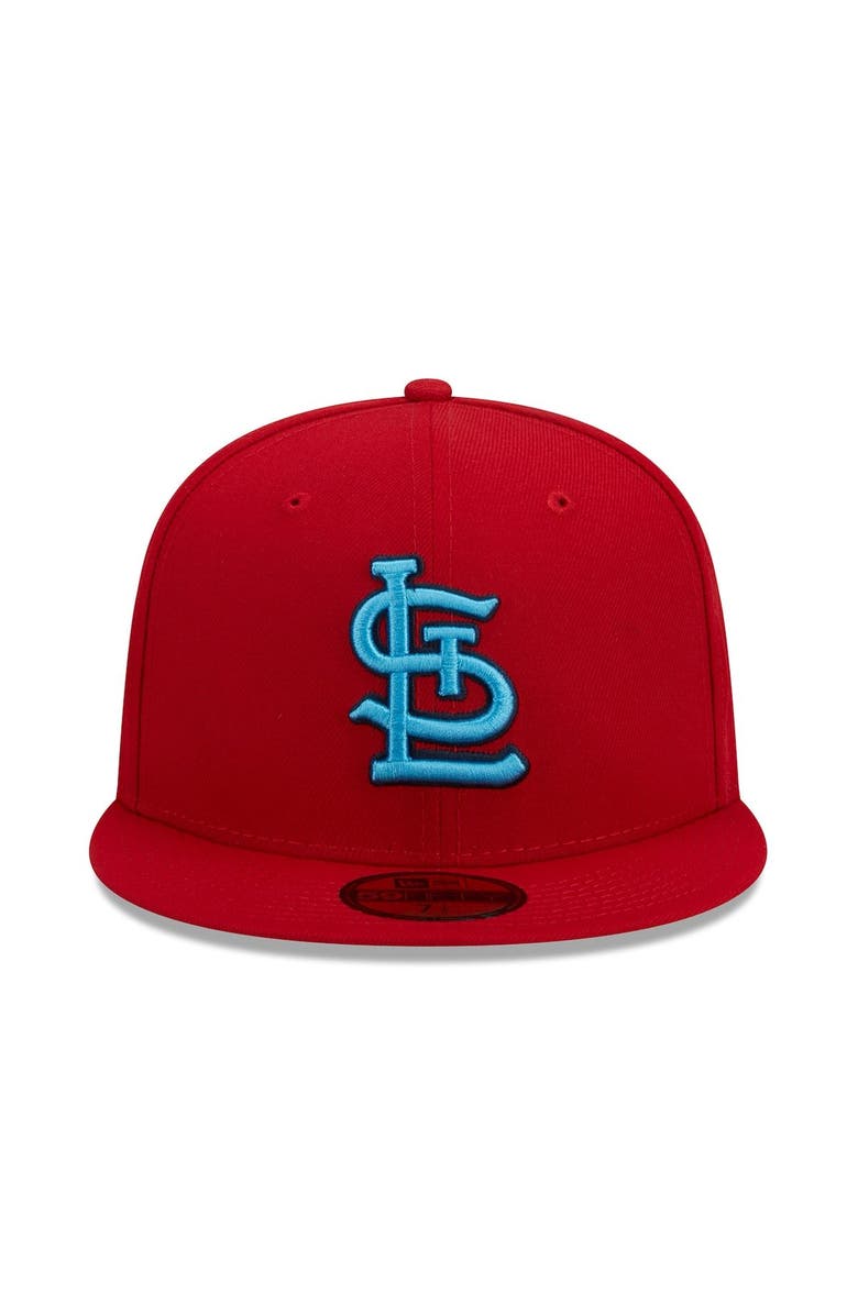 New Era Men's New Era Red St. Louis Cardinals 2023 MLB Father's Day On-Field 59FIFTY Fitted Hat, Alternate, color,
