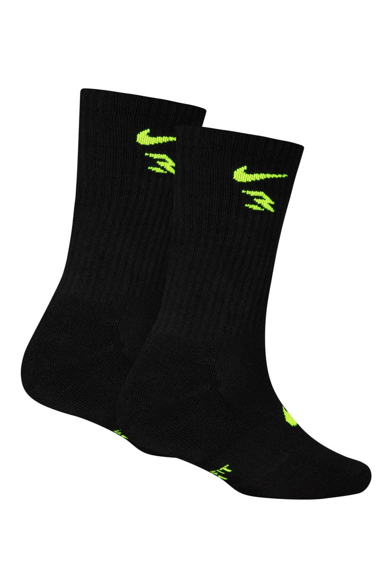 3 Brand Kids' Gradient Box Logo Short Sleeve T-Shirt & Socks Set ...