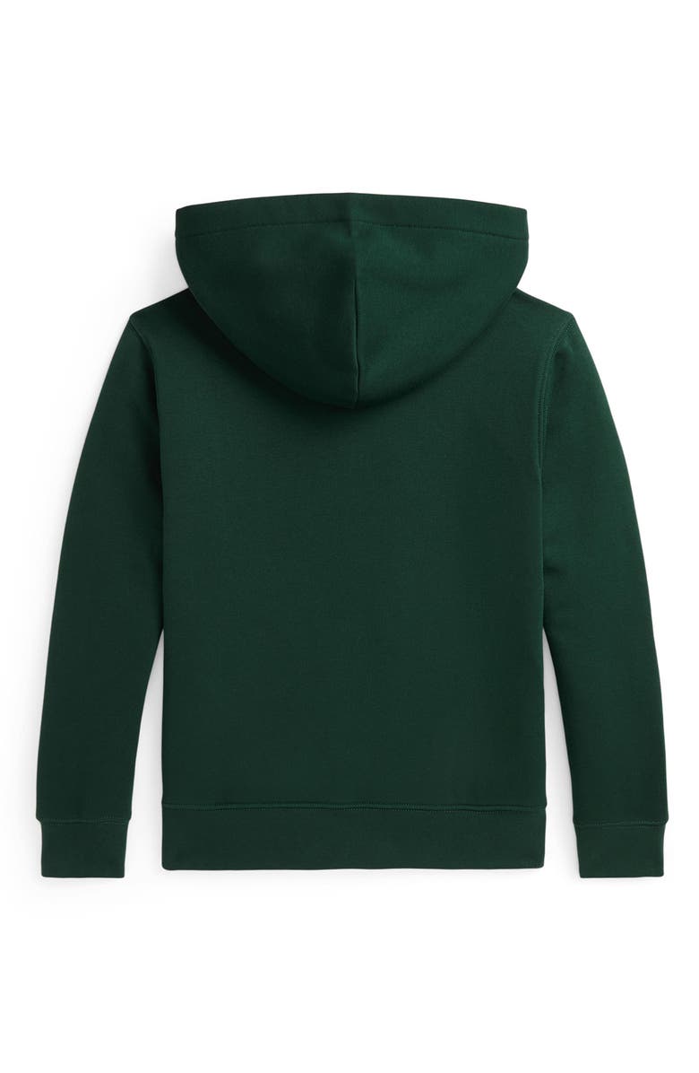 Polo Ralph Lauren Kids' Logo Graphic Fleece Hoodie, Alternate, color, 