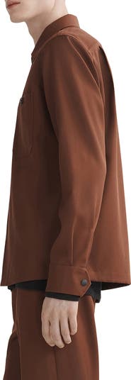 rag & bone Hyde Wool Blend Twill Shirt Jacket | Nordstrom