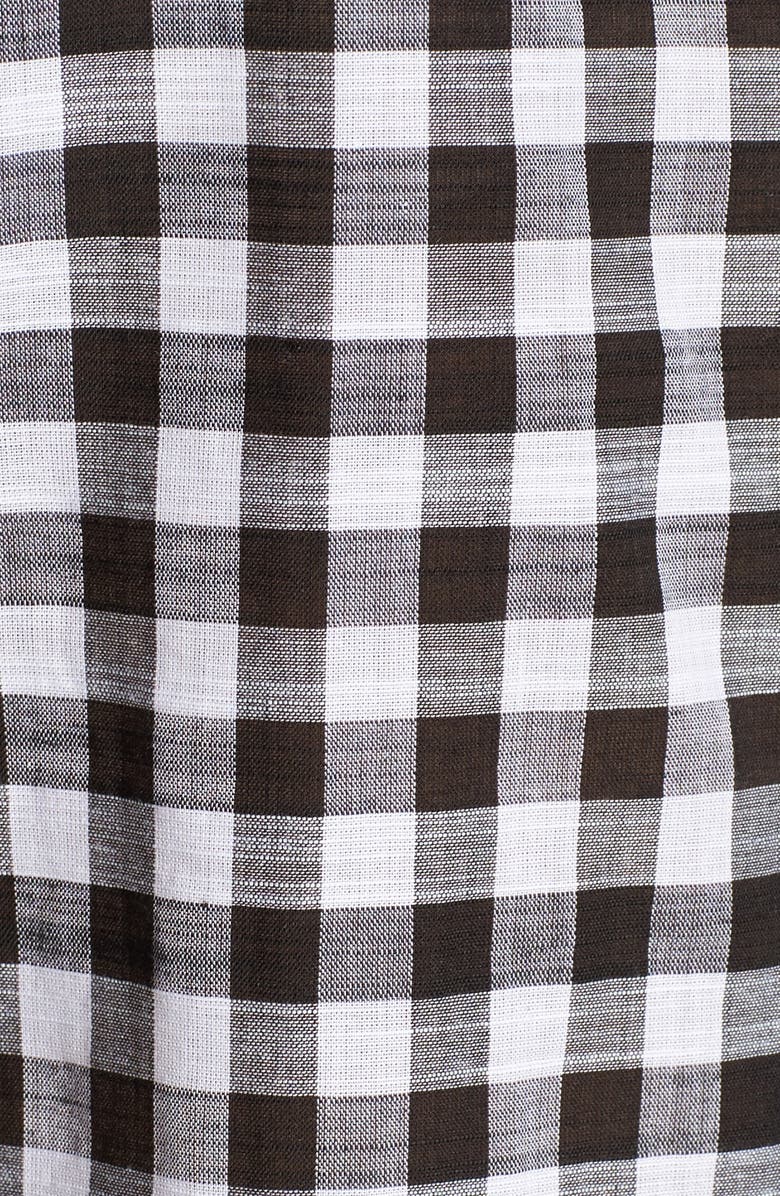 Foxcroft GINGHAM SL BLOUSE, Alternate, color, 