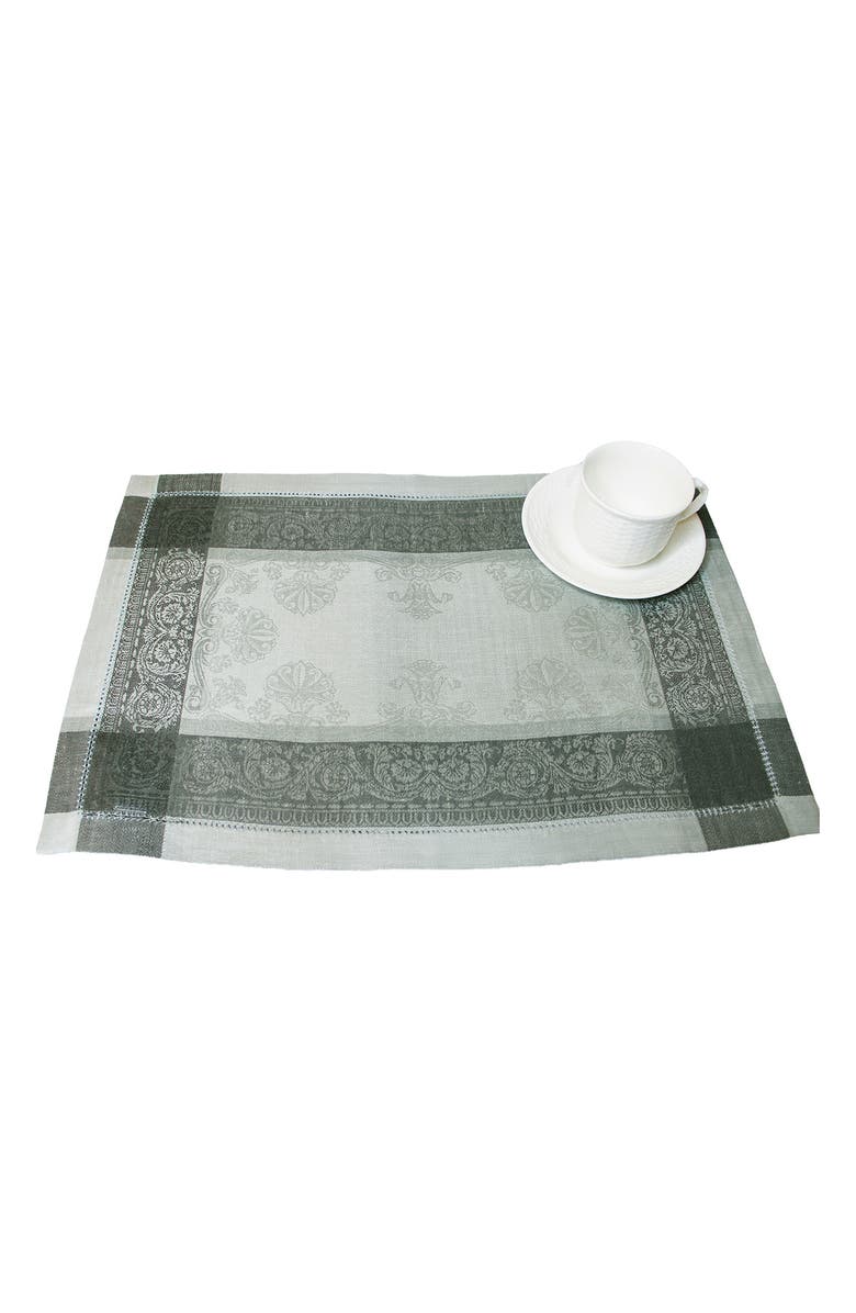FRENCH HOME Linen Renaissance Placemats - Set of 6, Alternate, color,