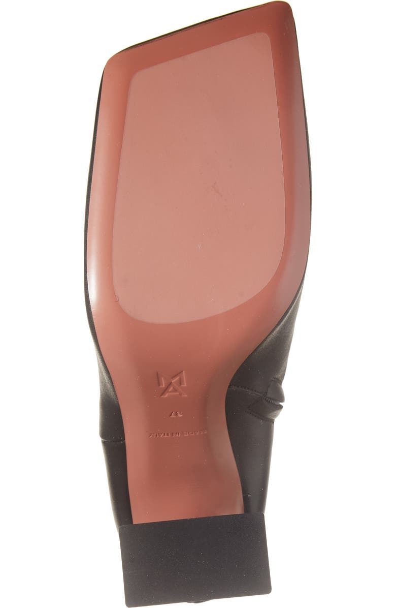 Amina Muaddi Marine Square Toe Bootie, Alternate, color,