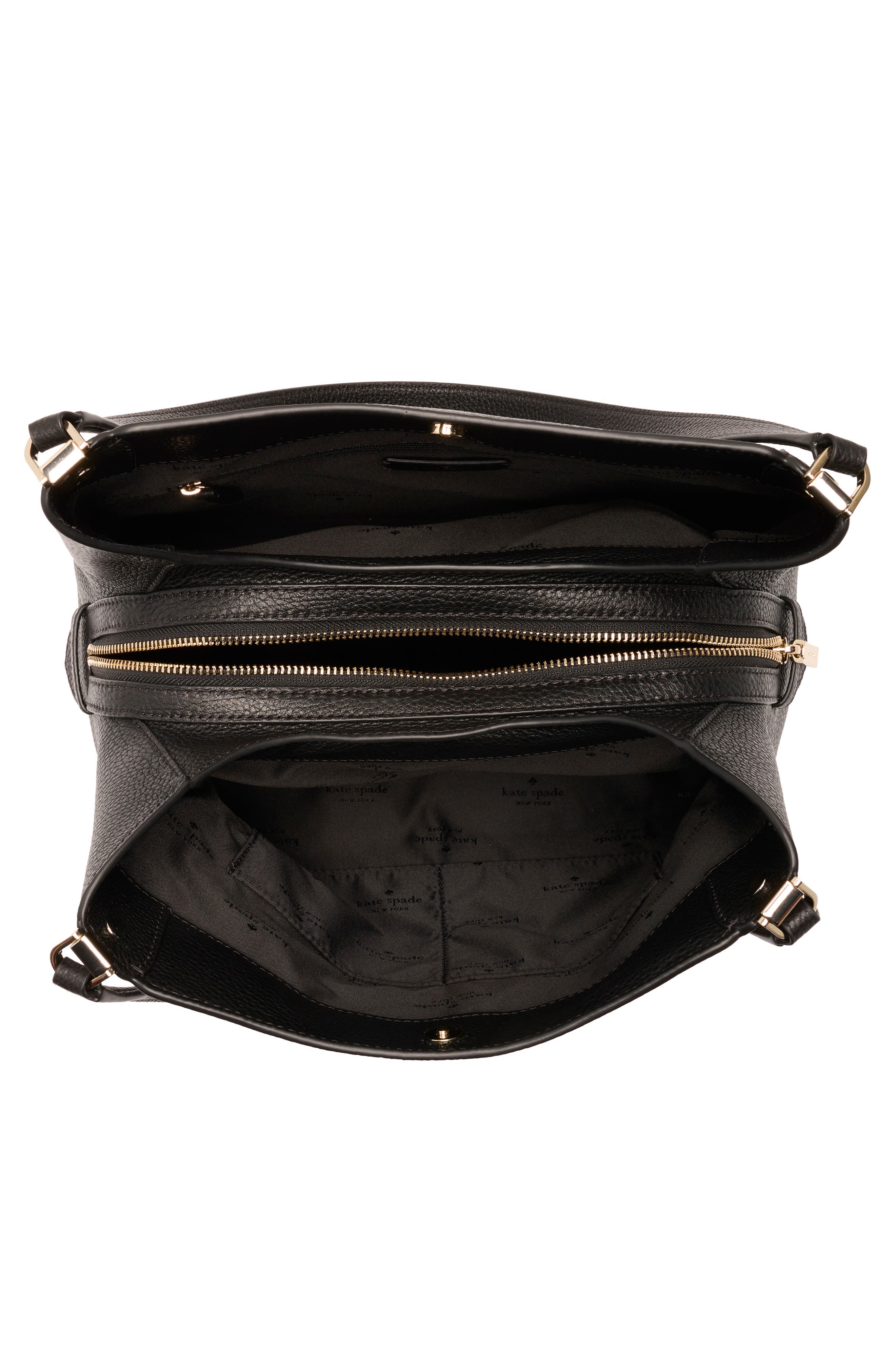 Kate Spade New York leila medium shoulder bag, Alternate, color, Black