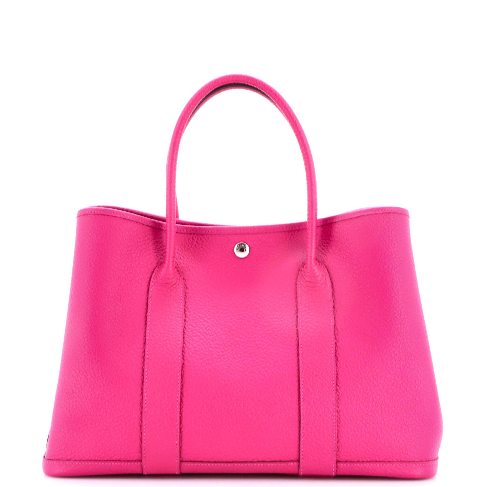 Garden Party Tote Leather 36, Main, color, Pink