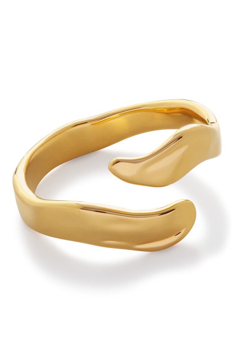 The Wave Ring, Main, color, 18CT GOLD VERMEIL