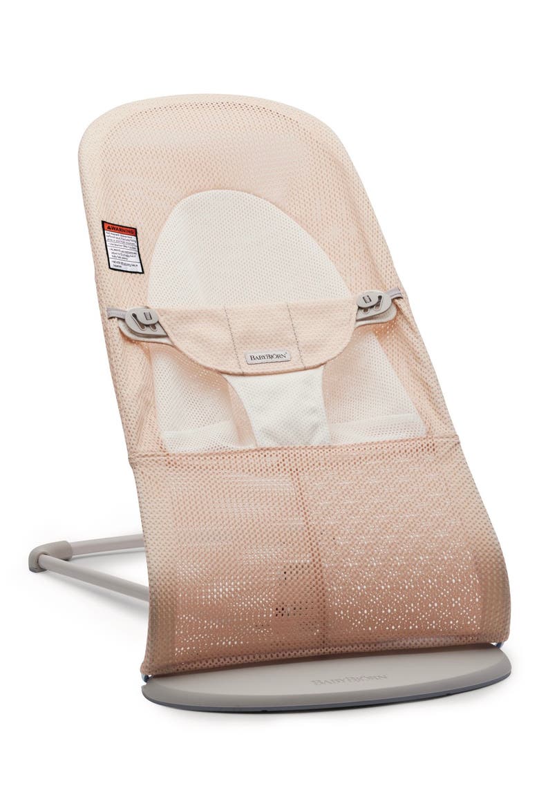 Bouncer Balance Soft Convertible Mesh Baby Bouncer, Main, color, PEARLY PINK