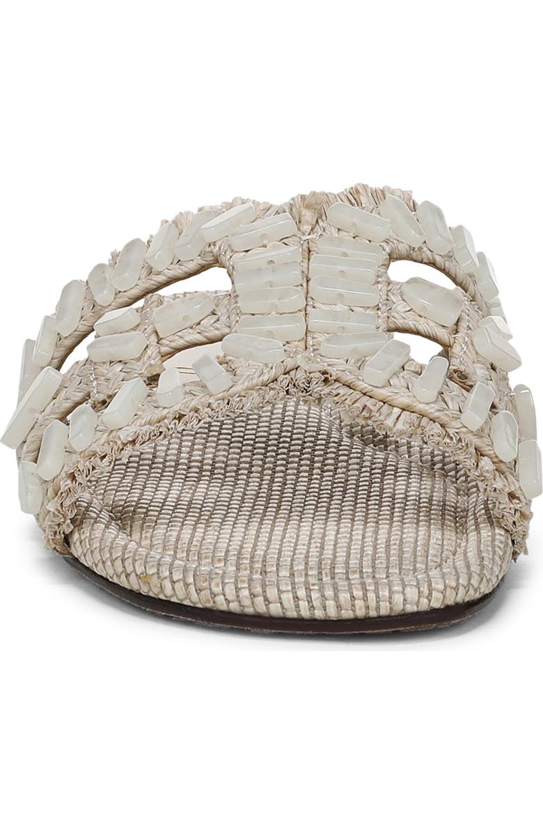 Sam Edelman Bay Stone Slide Sandal, Alternate, color, Light Natural