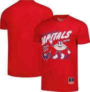 Mitchell & Ness Men's Mitchell & Ness Red Washington Capitals Local Food T-Shirt