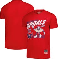 Mitchell & Ness Men's Mitchell & Ness Red Washington Capitals Local Food T-Shirt