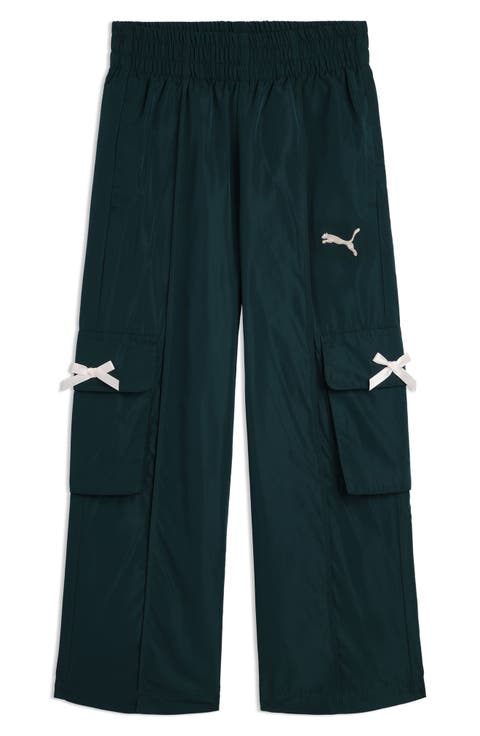 Kids' Bow Society Woven Cargo Pants (Big Kid)