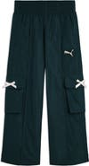 PUMA Kids' Bow Society Woven Cargo Pants