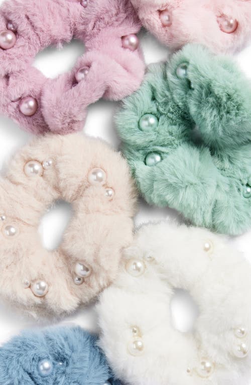 Capelli New York Kids' Assorted 8-pack Star Hair Scrunchies