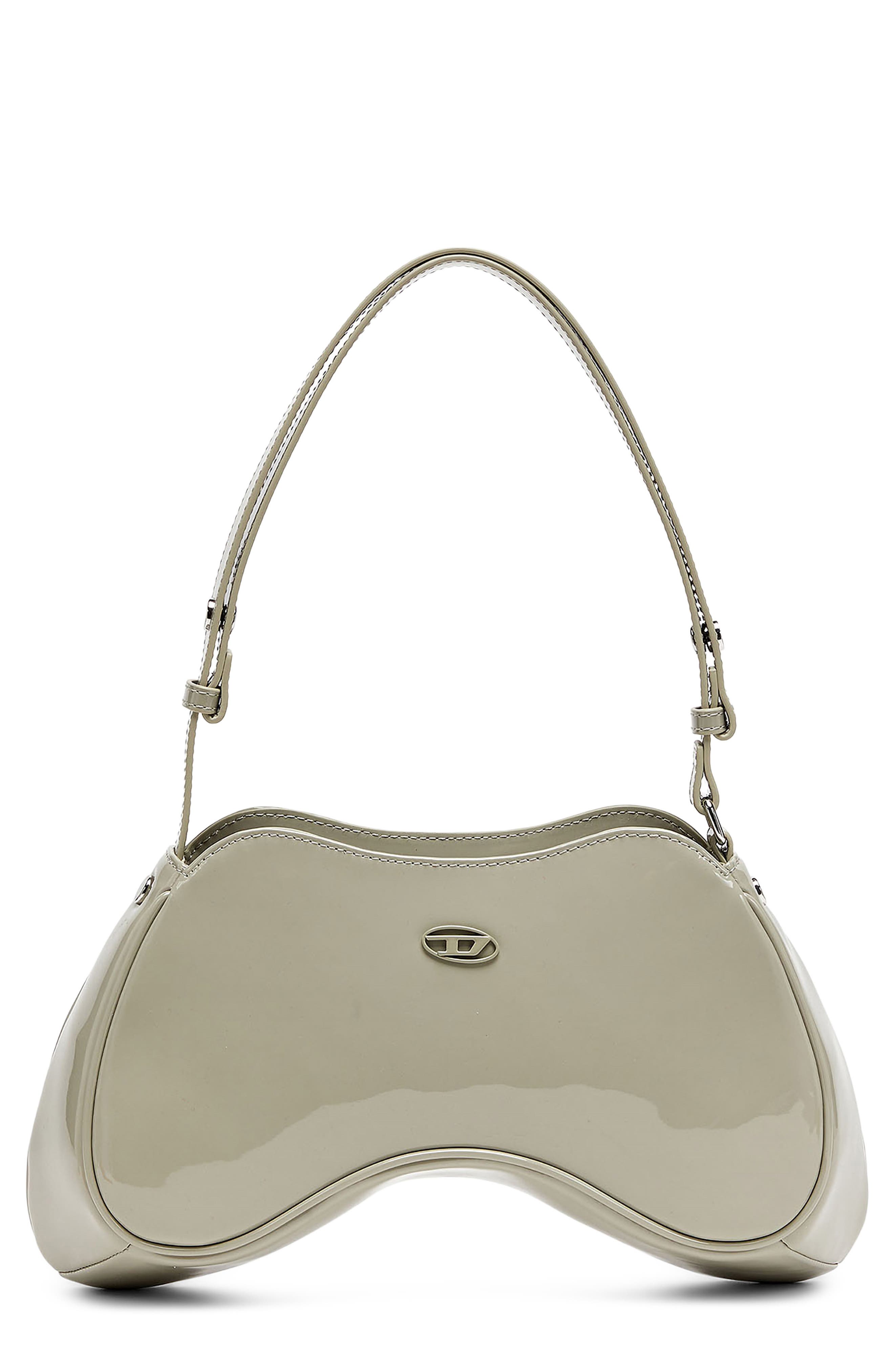 Play Play Faux Leather Shoulder Bag, Main, color, TAUPE