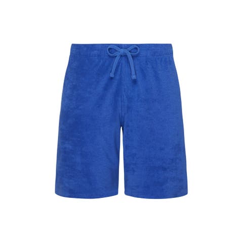 Men's Solid Organic Terry Bermuda Shorts