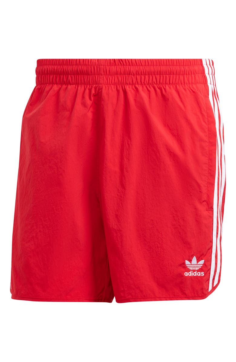 adidas Adicolor Classics Recycled Polyamide Sprinter Shorts, Alternate, color, Betsca
