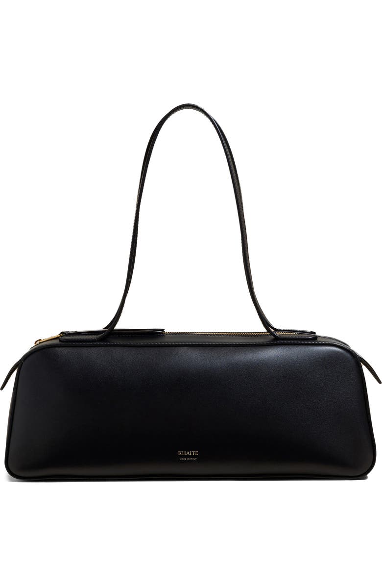 Khaite Simona Leather Shoulder Bag, Main, color,