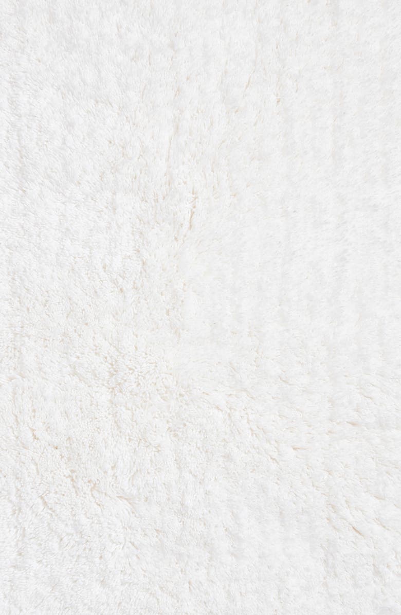 Nordstrom Luxury Bath Rug, Alternate, color, White
