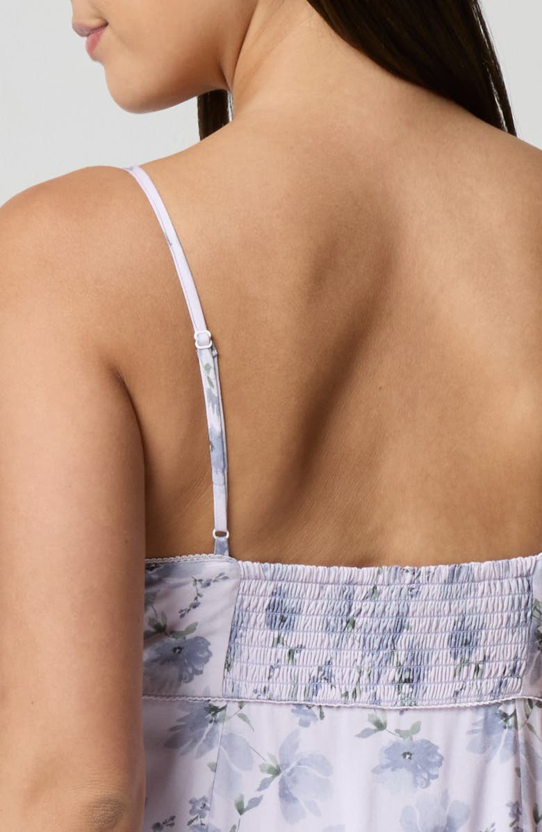 Florence by Mills Floral Square Neck Mini Sundress, Alternate, color, Floral Watercolor