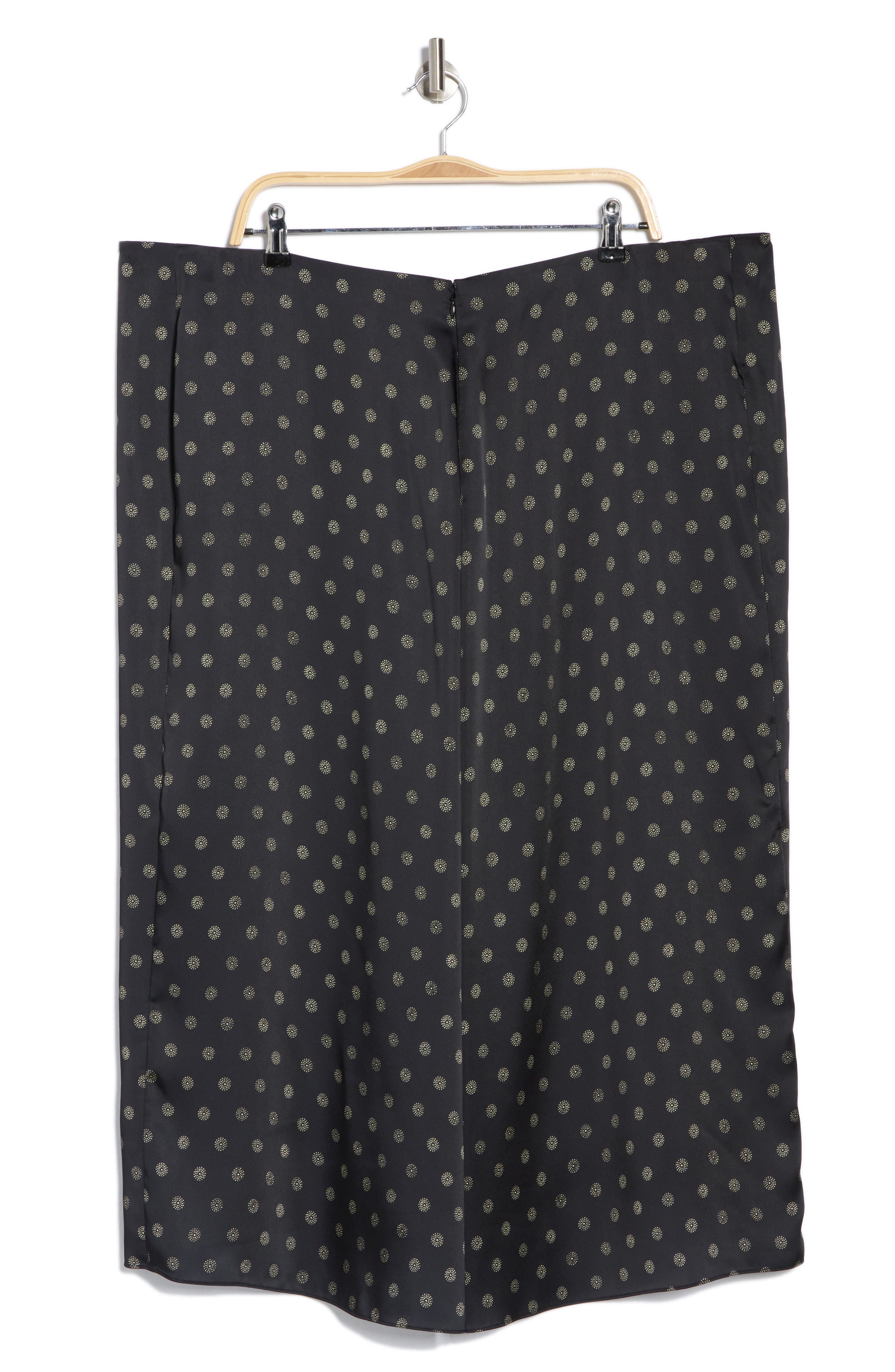 Sun Dot Draped Slip Skirt - image 2