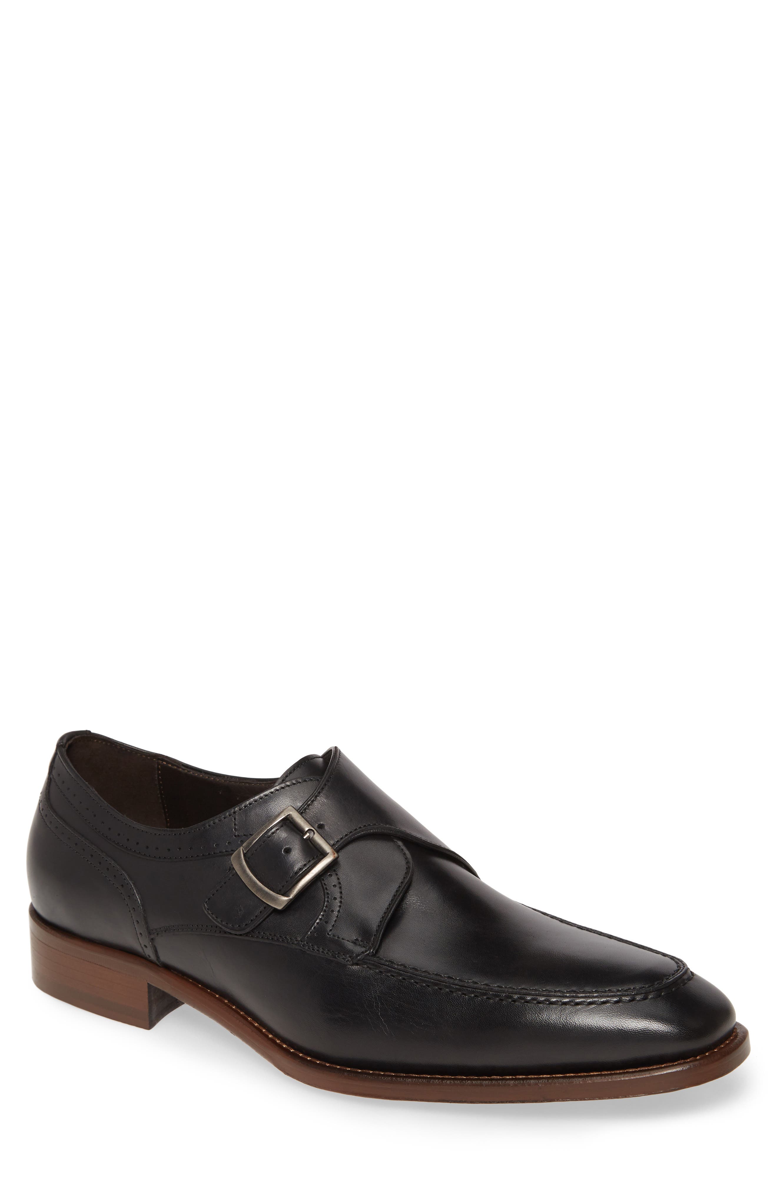 Johnston & Murphy Cormac Monk Strap Shoe, Main, color, 