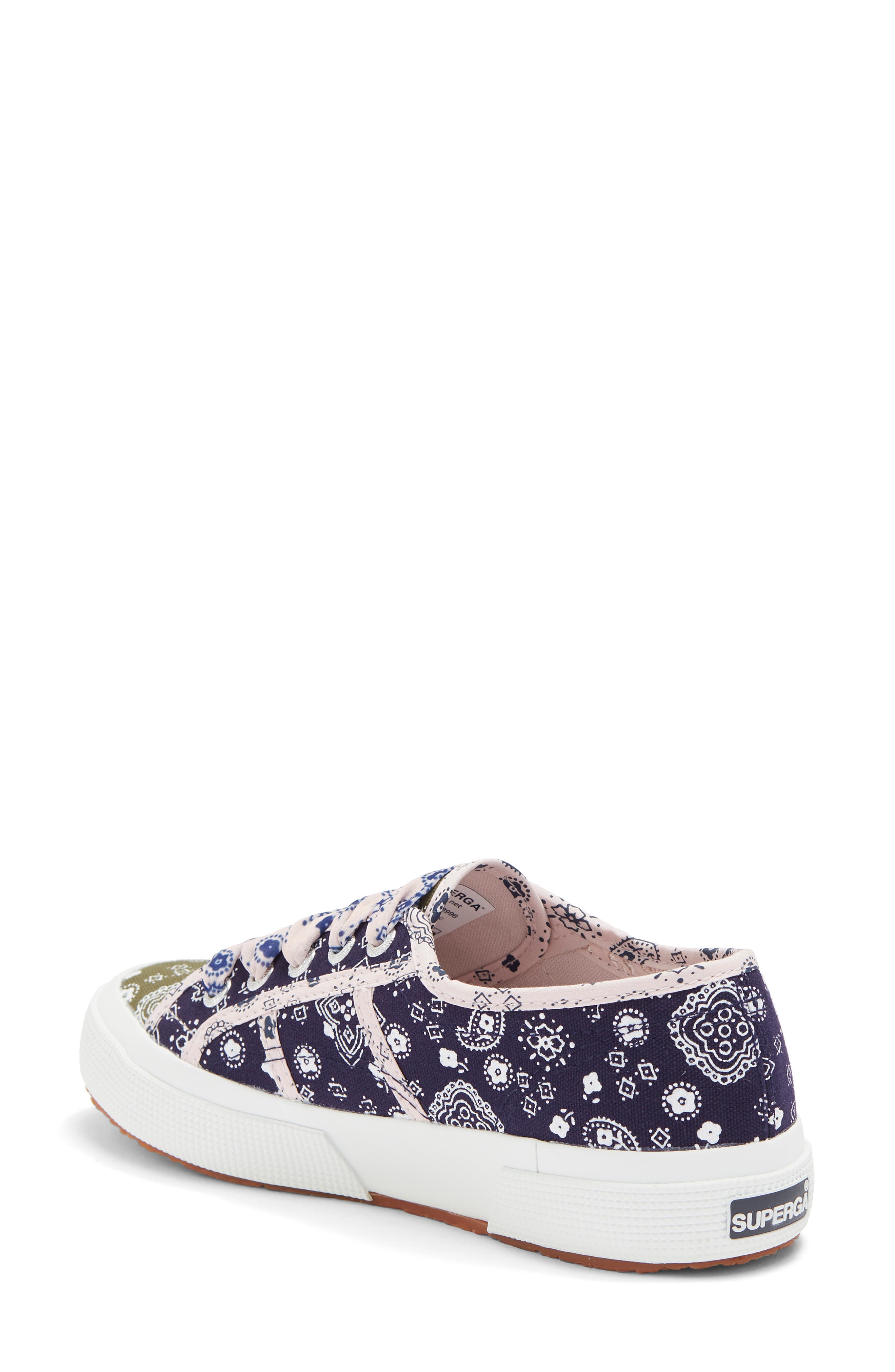 Superga Bandana Paisley Sneaker, Alternate, color, 