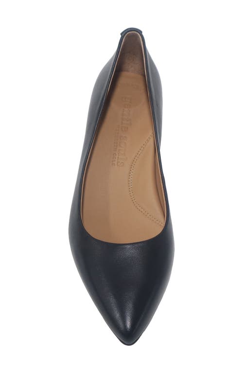 Gentle Souls Gardena Pointed Toe Pump In Black
