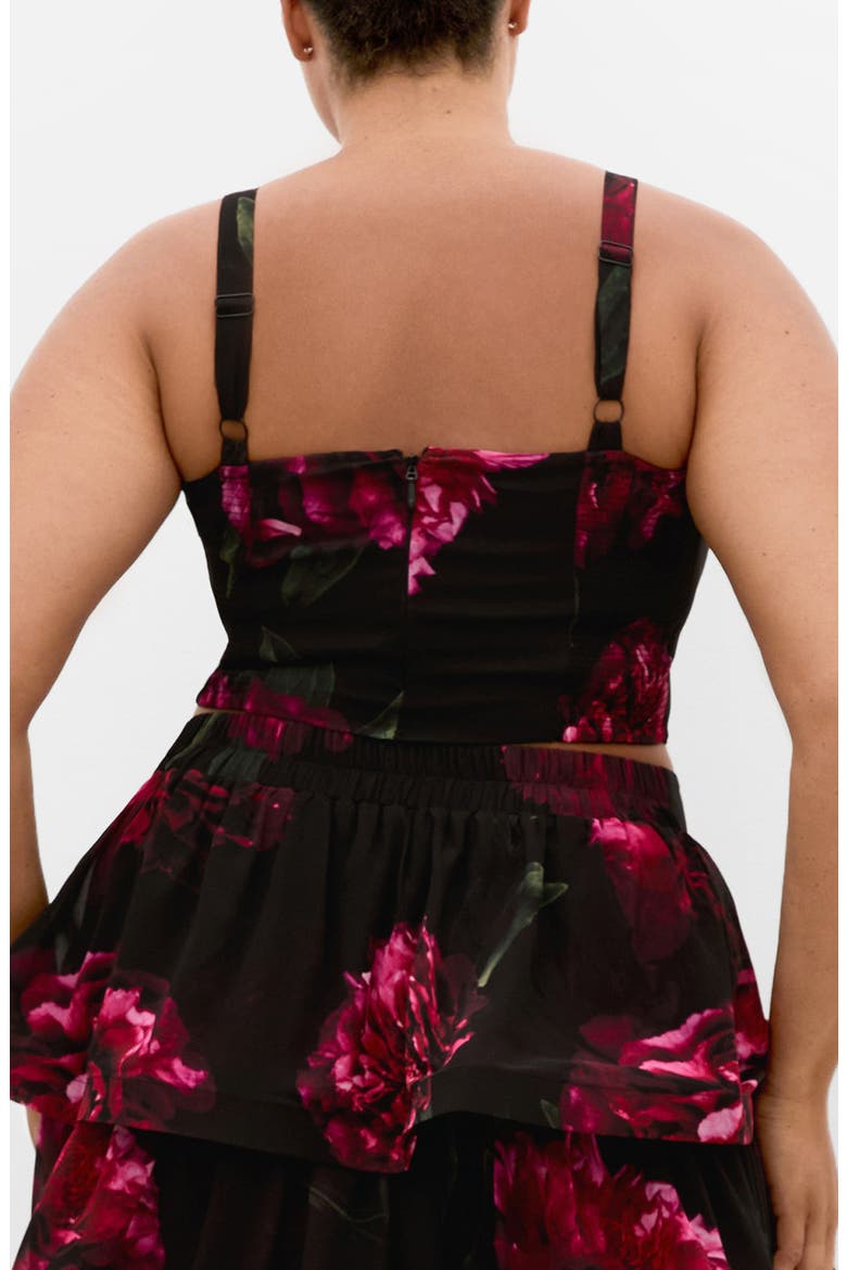 Bianka Print Crop Tank, Alternate, color, LUSH BLOOM