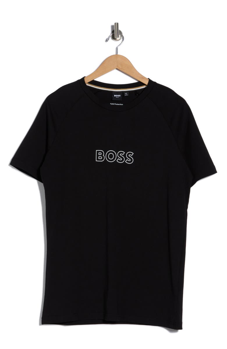 BOSS Slim Fit T-Shirt, Alternate, color, Black