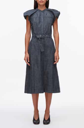 Short Sleeve Denim Dress