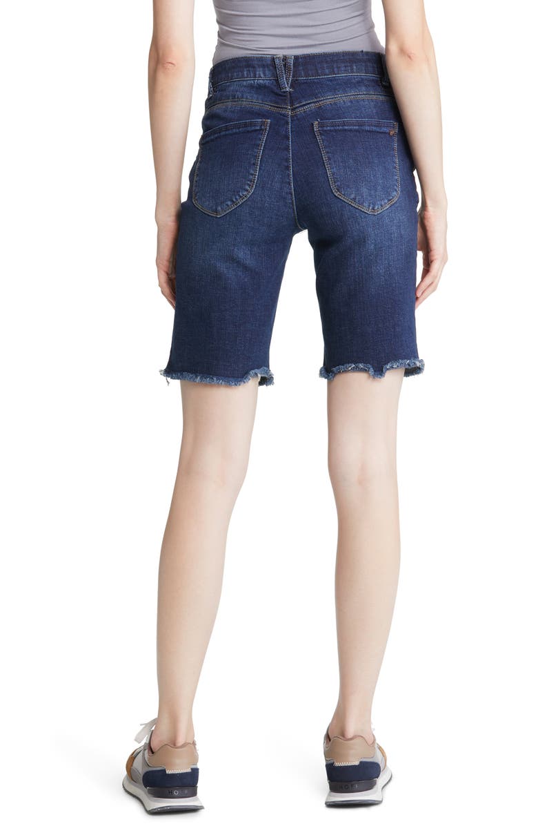 Wit & Wisdom 'Ab'solution High Waist Denim Shorts, Alternate, color, Blue Vintage