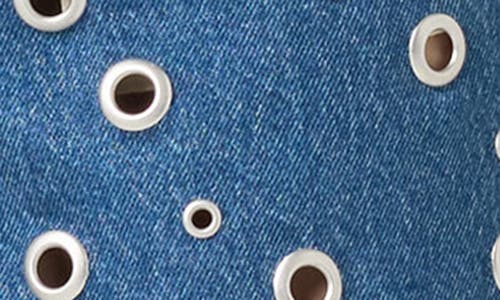 BLANKNYC BLANKNYC GROMMET HIGH WAIST DENIM SHORTS