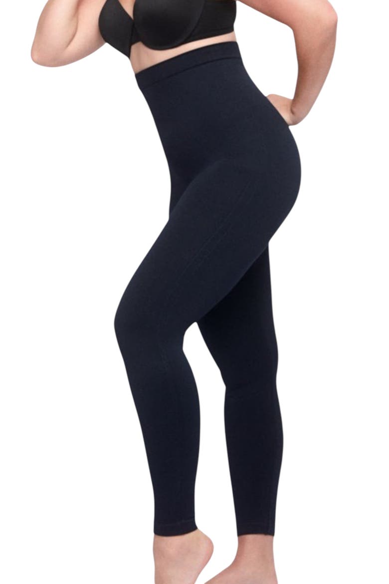 High Waist Legging, Alternate, color, Black