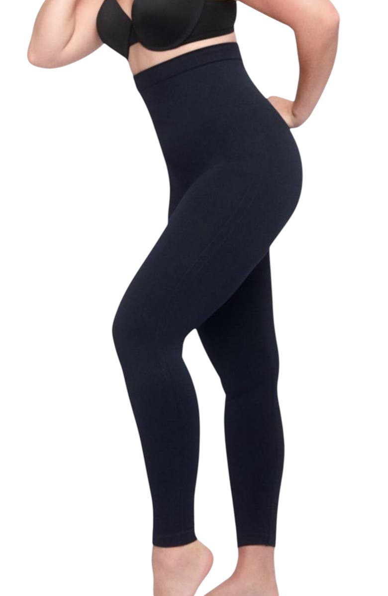 Underoutfit High Waist Legging, Alternate, color, Black