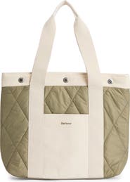 Barbour Healy Mixed Media Tote