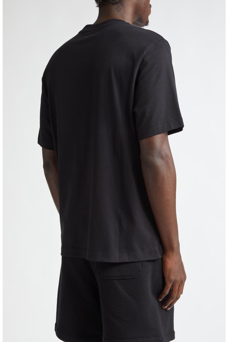 Core Logo Graphic T-Shirt, Alternate, color, BLACK