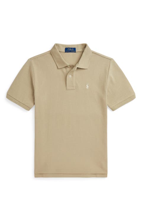 Kids' Cotton Mesh Polo