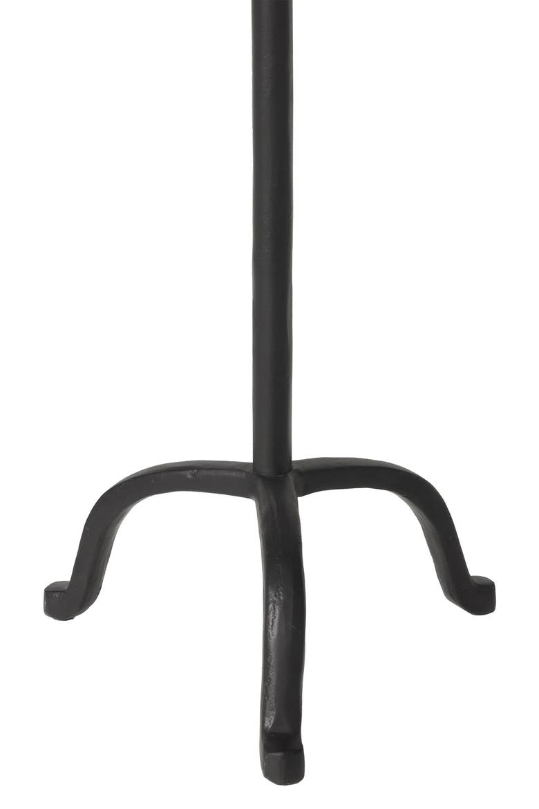 Large Floor Candle Holder, Alternate, color, BLACK