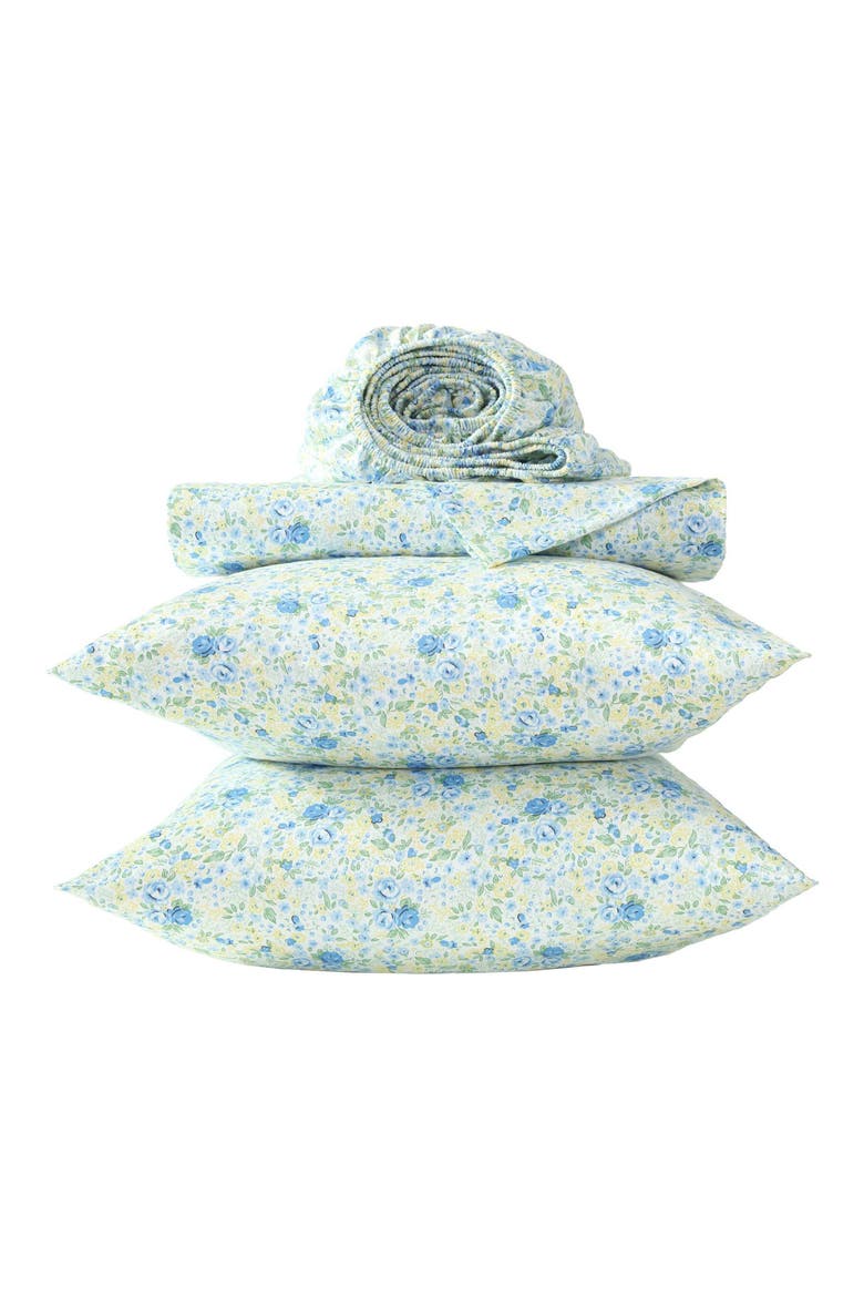 Rowena 300 Thread Count Cotton Sheet Set, Alternate, color, ROWENA FLORAL