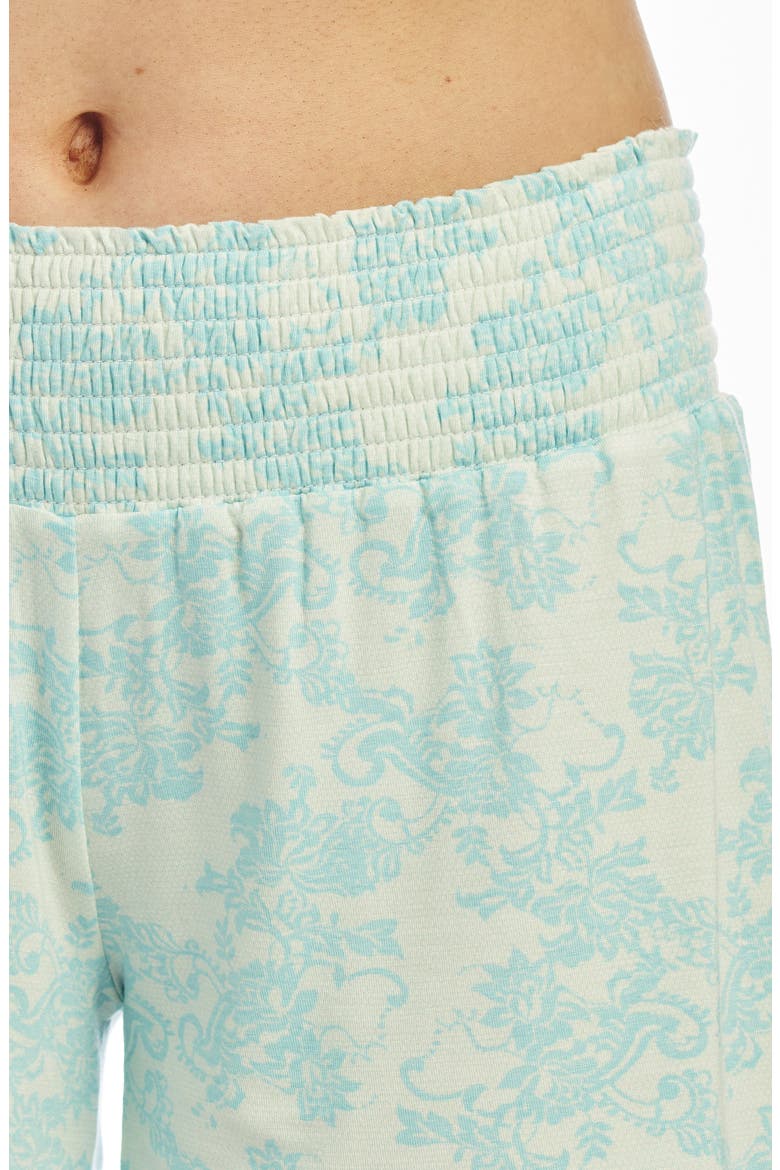 Adalia 5-Piece Maternity/Nursing Pajama Set, Alternate, color, BLUE CHANTILLY