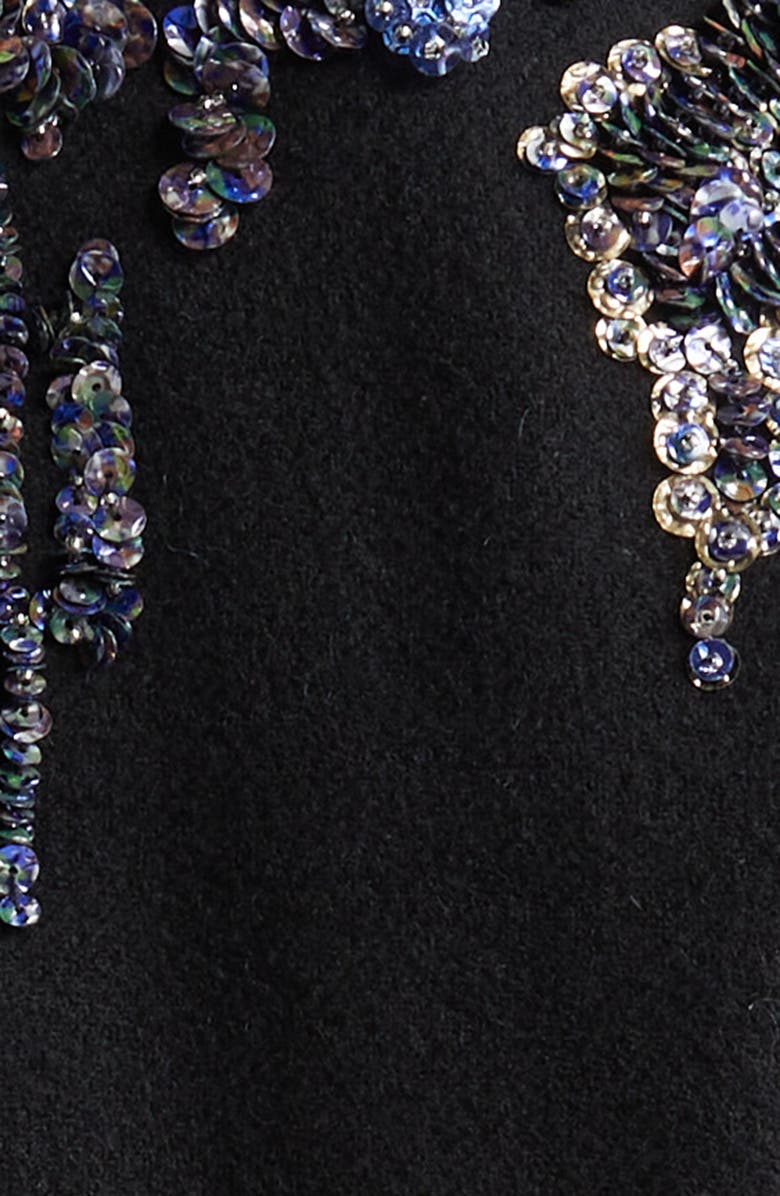 Dries Van Noten Bea Sequin Embroidered Crop Jacket, Alternate, color,