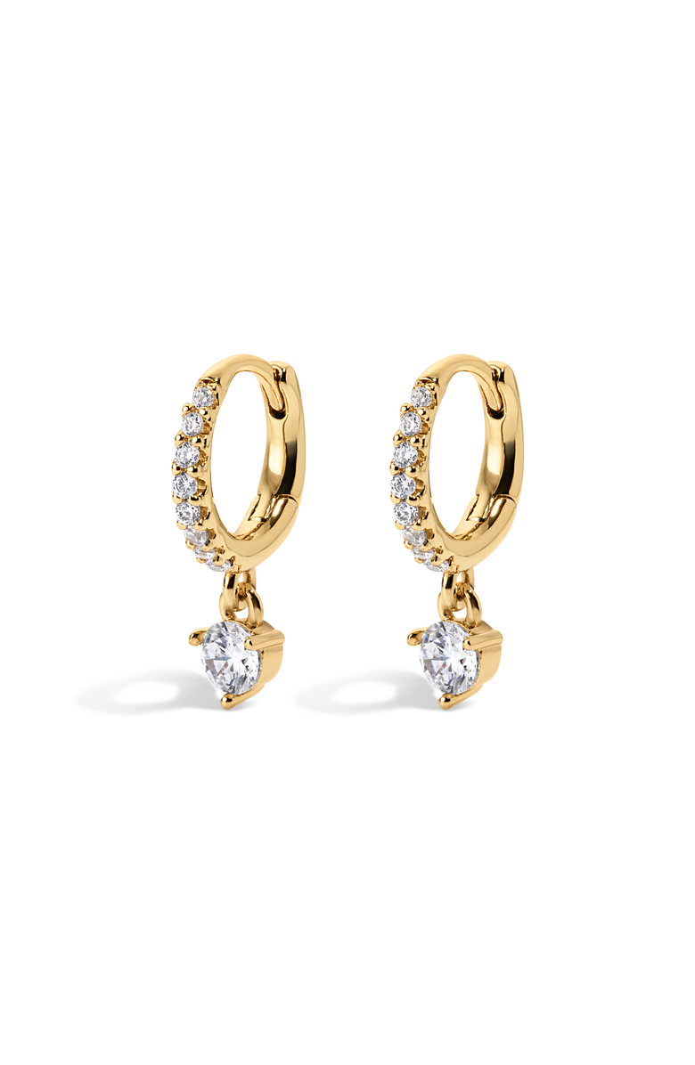 Electric Picks Wesley Earrings, Main, color, Gold