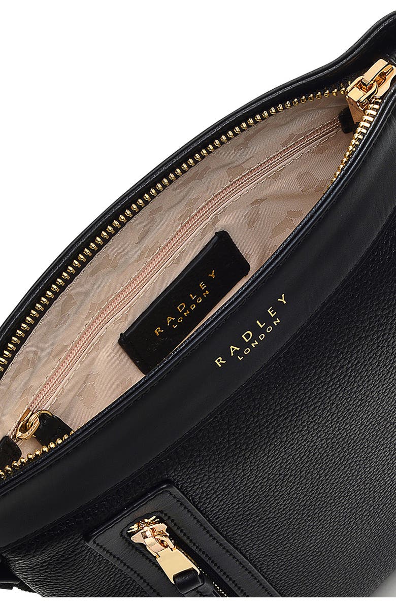 Radley Zippy Small Crossbody Bag, Alternate, color, Black