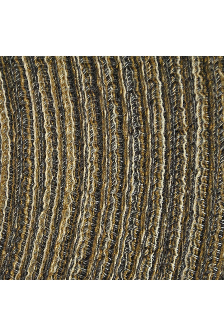 Variegated Round Woven Placemat Set/6, Alternate, color, Brown