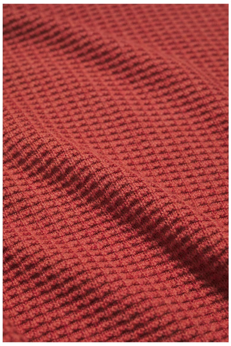 Mizzen Organic Cotton Crewneck Sweater, Alternate, color, DUSTY COPPER